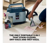 Shark EveryMess Portable 3-in-1 Carpet Cleaner Cloud Blue | VX110UK thumbnail 2