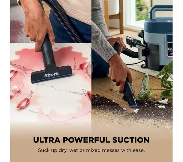 Shark EveryMess Portable 3-in-1 Carpet Cleaner Cloud Blue | VX110UK