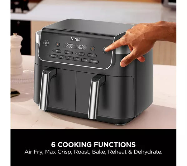 Ninja DualZone 7.6L 2-Drawer Air Fryer | DZ801UK