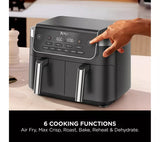 Ninja DualZone 7.6L 2-Drawer Air Fryer | DZ801UK thumbnail 5