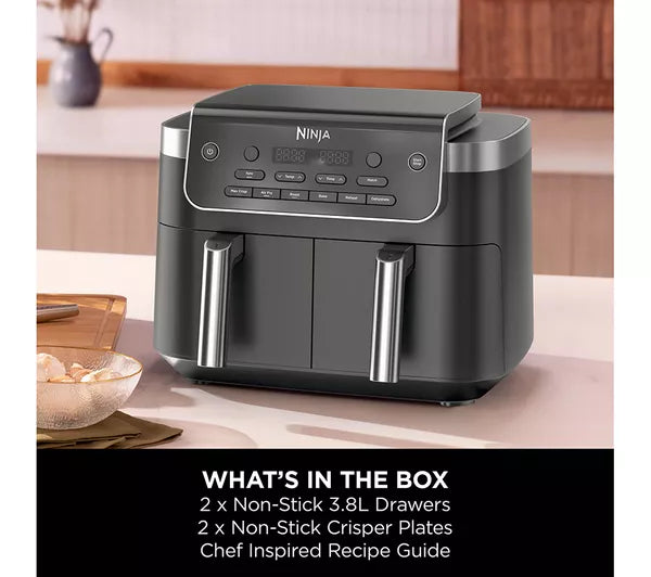 Ninja DualZone 7.6L 2-Drawer Air Fryer | DZ801UK
