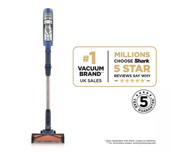 Shark PowerDetect Speed Cordless Vacuum Ultramarine | IA1241UK
