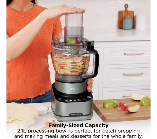 Ninja PrecisionPro Food Processor Grey | BZ651UK