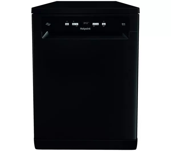 Hotpoint 60cm Freestanding Dishwasher Black | HP2FFC14BN6BUK