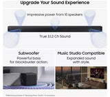 Samsung 3.1.2 Wireless Sound Bar with Dolby Atmos | HW-Q600H/XU thumbnail 3