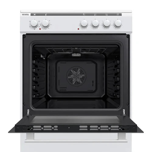PowerPoint 50cm Single Cavity with Ceramic Hob White | P05C1MDW