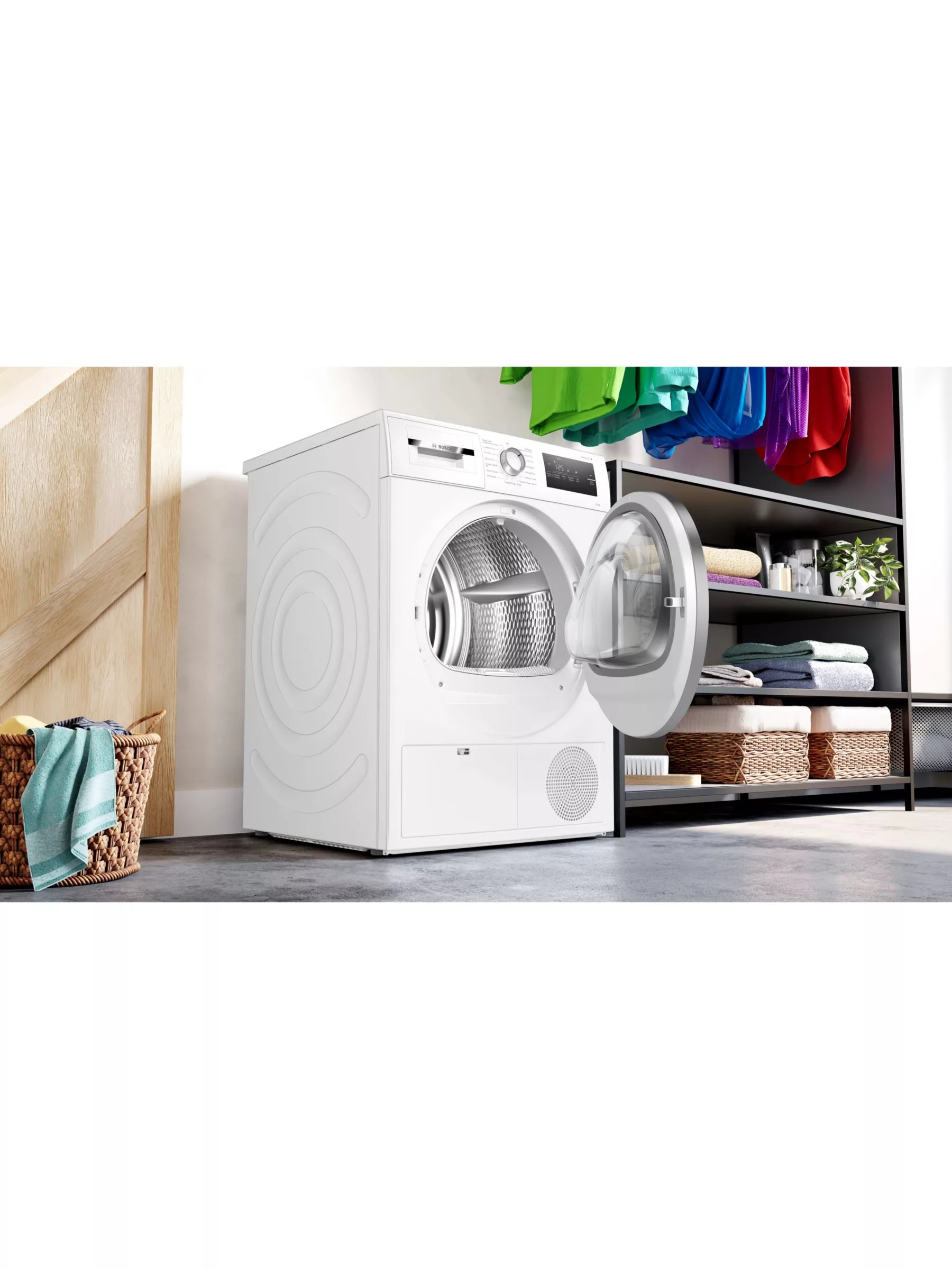 Bosch Series 4 Condenser Tumble Dryer 8kg White | WTN83203GB