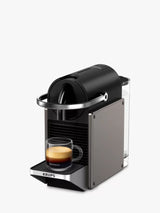 Nespresso Krups Pixie Coffee Machine Titanium | XN306T40 thumbnail 1