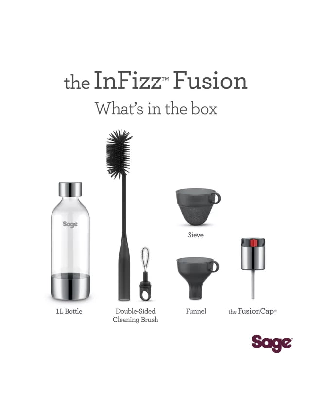 Sage The InFizz Fusion Black | SCA800BTR0ZEU1