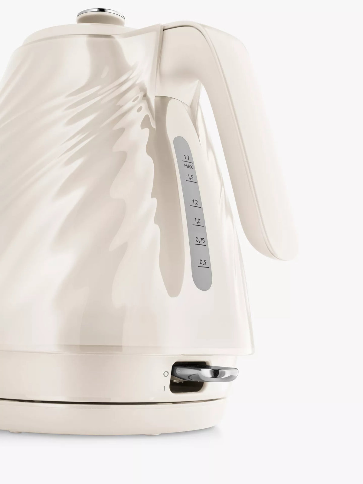 DeLonghi Ballerina Seta 1.7L Kettle Silk Cream | KBDS3001.CR
