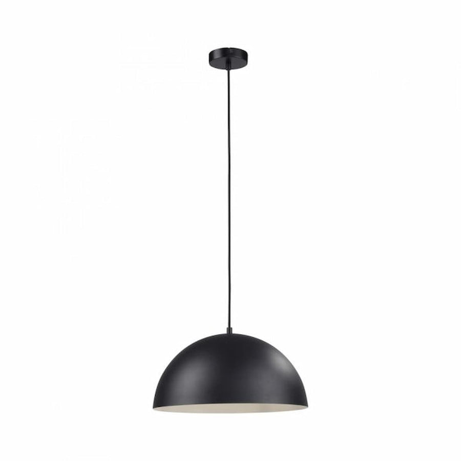 Schöner Wohnen collection ALI pendant light, black, LED compatible-11728-18