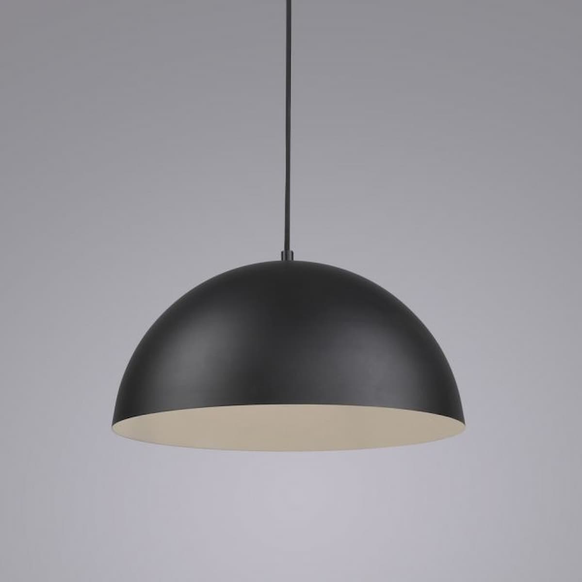 Schöner Wohnen collection ALI pendant light, black, LED compatible-11728-18