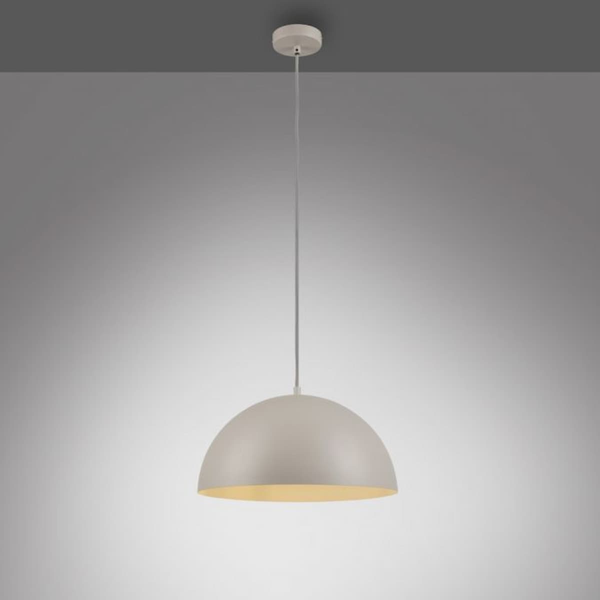 Schöner Wohnen collection ALI pendant light,sand-coloured , LED compatible-11728-39