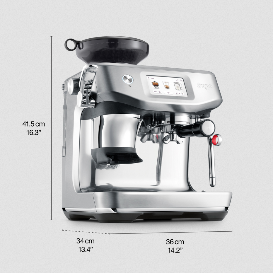 Sage The Barista Touch Impress Bean to Cup Espresso Coffee Machine Brushed Stainless Steel | SES882BSS4GUK1 (Copy)