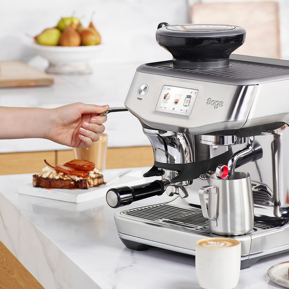 Sage The Barista Touch Impress Bean to Cup Espresso Coffee Machine Brushed Stainless Steel | SES882BSS4GUK1 (Copy)