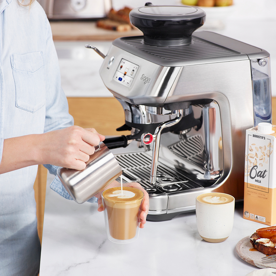 Sage The Barista Touch Impress Bean to Cup Espresso Coffee Machine Brushed Stainless Steel | SES882BSS4GUK1 (Copy)