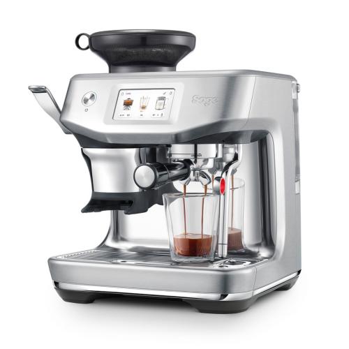 Sage The Barista Touch Impress Bean to Cup Espresso Coffee Machine Brushed Stainless Steel | SES882BSS4GUK1