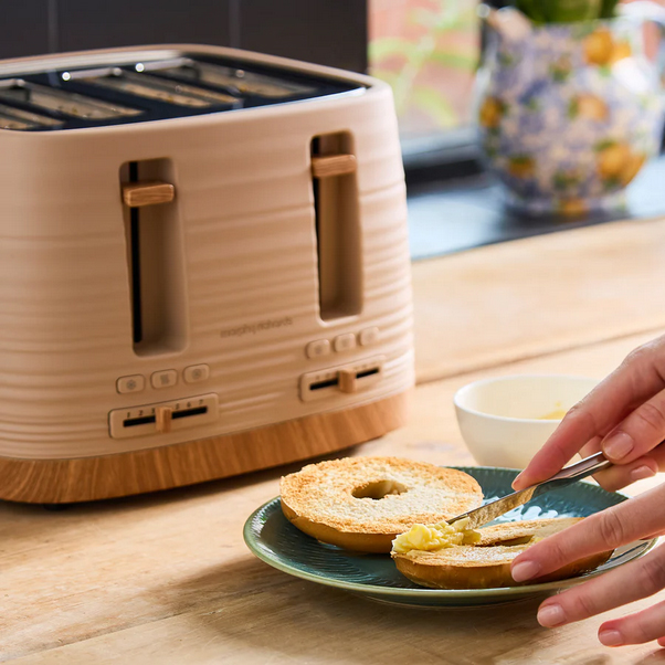 Morphy Richards Clay 4 Slice Toaster Brown | 243100