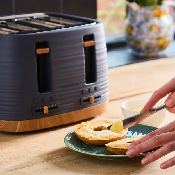 Morphy Richards Clay 4 Slice Toaster Grey | 243101