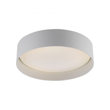 Schöner Wohnen Collection LED ceiling light TAVOLI white, round D=28.5cm, dimmable, remote control-14593-16