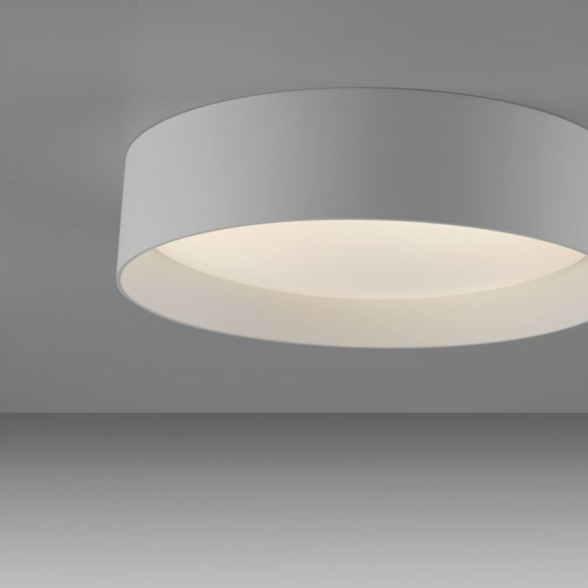 Schöner Wohnen Collection LED ceiling light TAVOLI white, round D=28.5cm, dimmable, remote control-14593-16