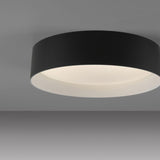 Schöner Wohnen Collection LED ceiling light TAVOLI BLACK, round D=28.5cm, dimmable, remote control-14593-18 thumbnail 3