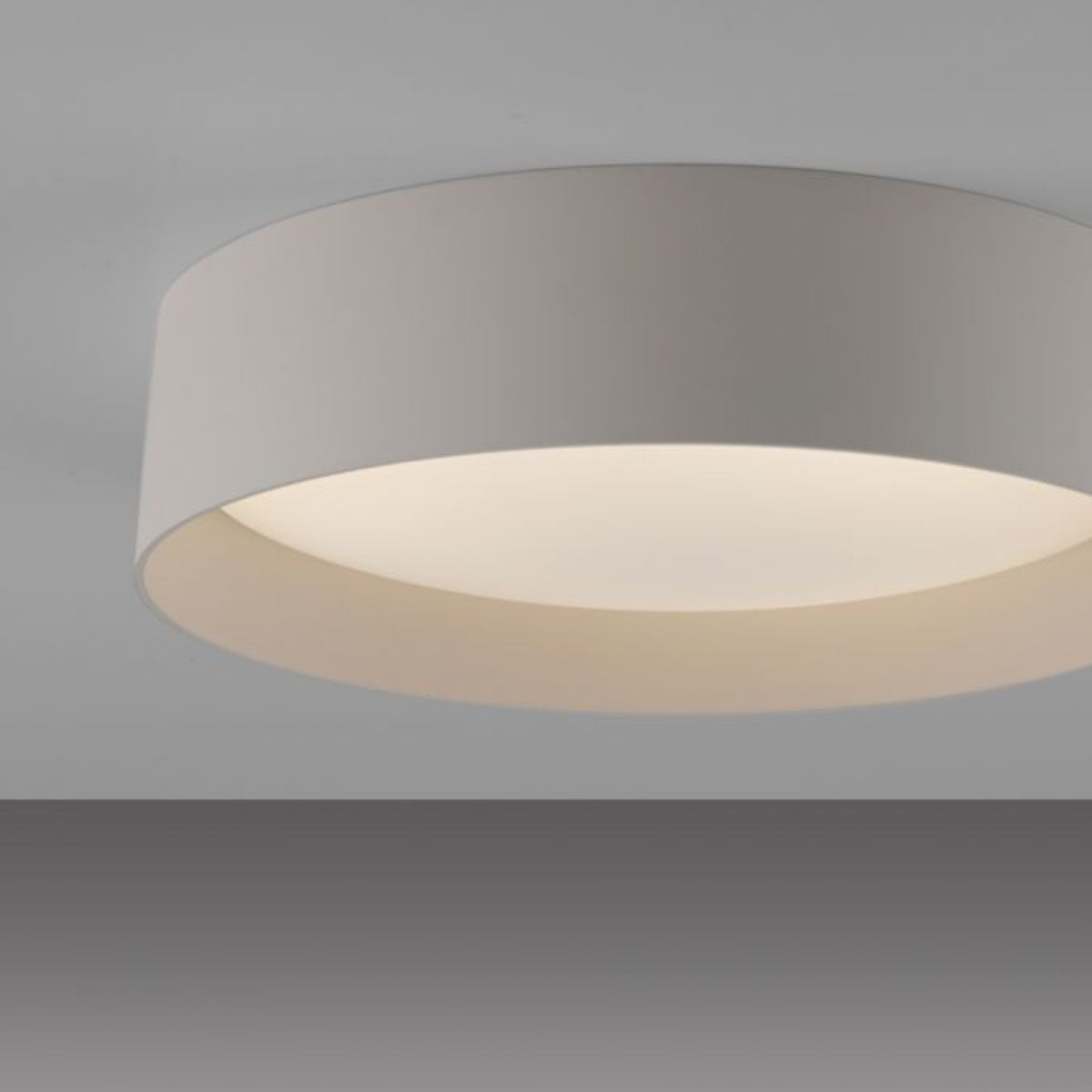 Schöner Wohnen Collection LED ceiling light TAVOLI SAND, round D=28.5cm, dimmable, remote control-14593-39