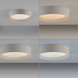 Schöner Wohnen Collection LED ceiling light TAVOLI SAND, round D=28.5cm, dimmable, remote control-14593-39 thumbnail 4