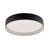 Schöner Wohnen Collection LED ceiling light TAVOLI, BLACK, round D=39cm, dimmable, remote control-14594-18 thumbnail 1