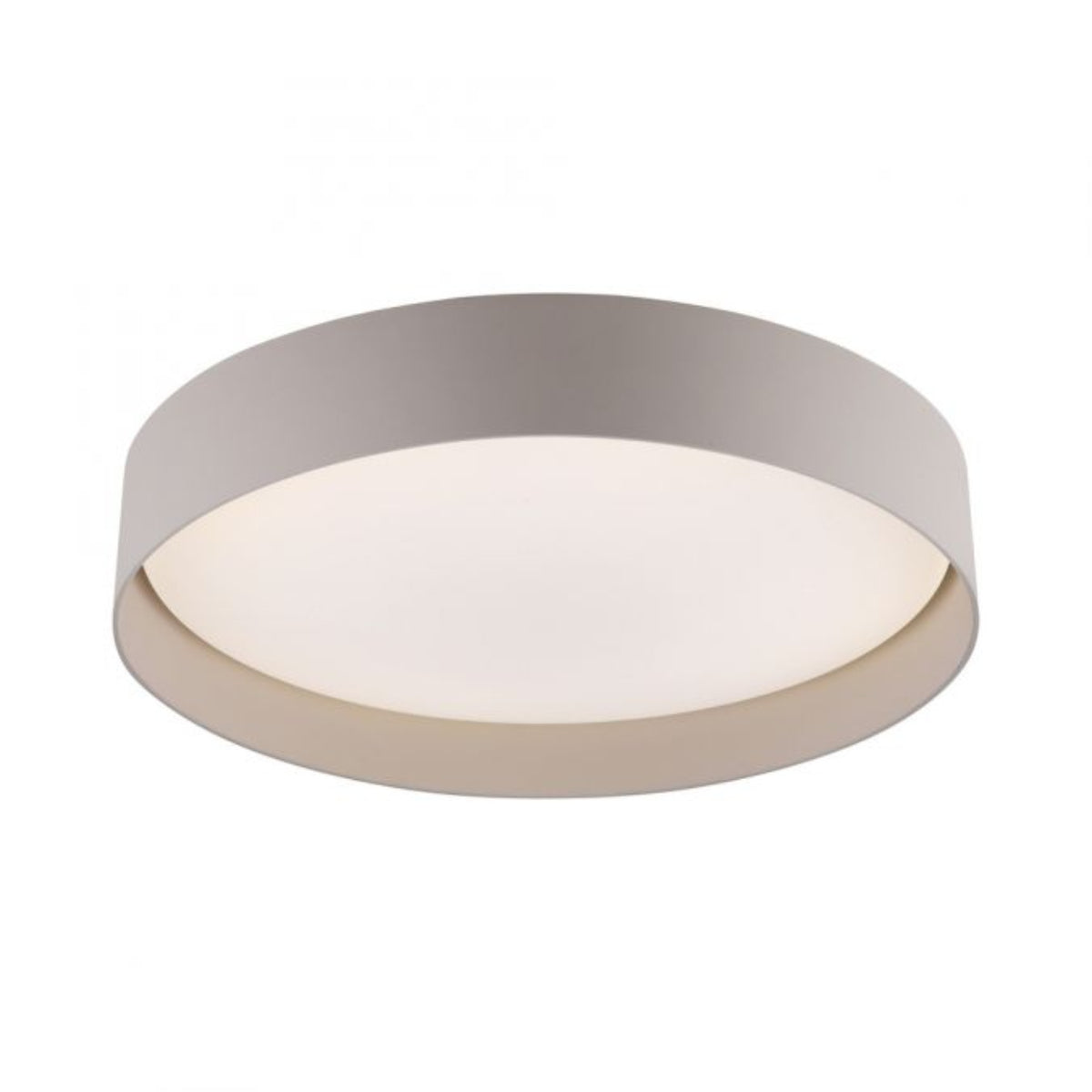 Schöner Wohnen Collection LED ceiling light TAVOLI, SAND, round D=39cm, dimmable, remote control-14594-39