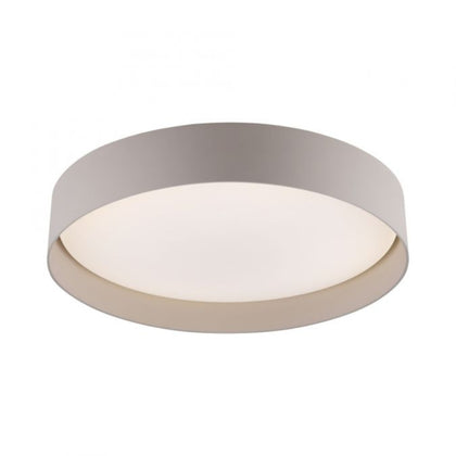 Schöner Wohnen Collection LED ceiling light TAVOLI, SAND, round D=39cm, dimmable, remote control-14594-39