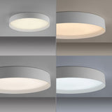 Schöner Wohnen - collection LED ceiling light TAVOLI, white, Ø 49cm, dimmable, remote control-14595-16 thumbnail 4