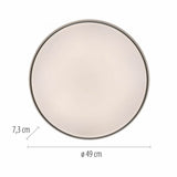 Schöner Wohnen - collection LED ceiling light TAVOLI, white, Ø 49cm, dimmable, remote control-14595-16 thumbnail 5