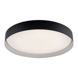 Schöner Wohnen - collection LED ceiling light TAVOLI, black , Ø 49cm, dimmable, remote control-14595-18 thumbnail 1