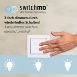 Schöner Wohnen Collection LED pendant light LENTE, white, single-bulb, dimmable, memory function-14606-16 thumbnail 5