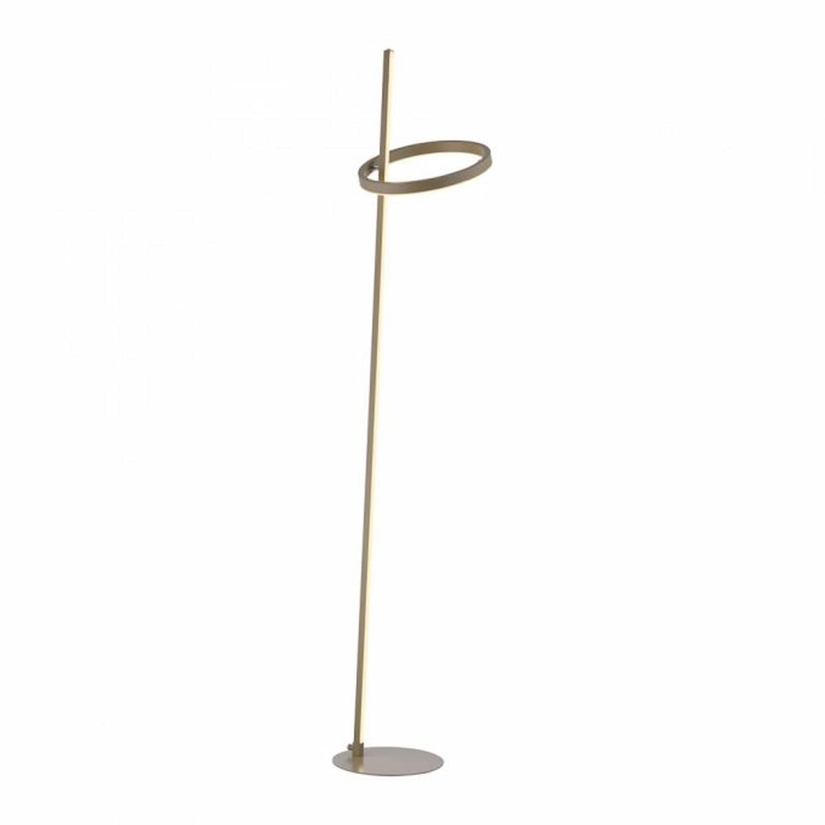 LED floor lamp RITUS, sand, dimmable, separately switchable, touch dimmer,-15397-39