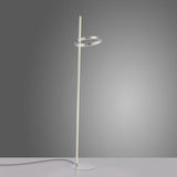LED floor lamp RITUS, SILVER, dimmable, separately switchable, touch dimmer,-15397-55 thumbnail 3