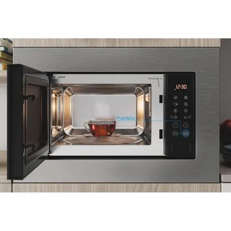 Indesit Built-in Microwave Oven Stainless Steel | MWI120GXUK