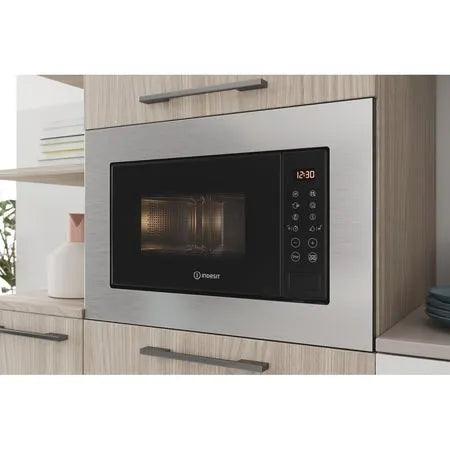 Indesit Built-in Microwave Oven Stainless Steel | MWI120GXUK