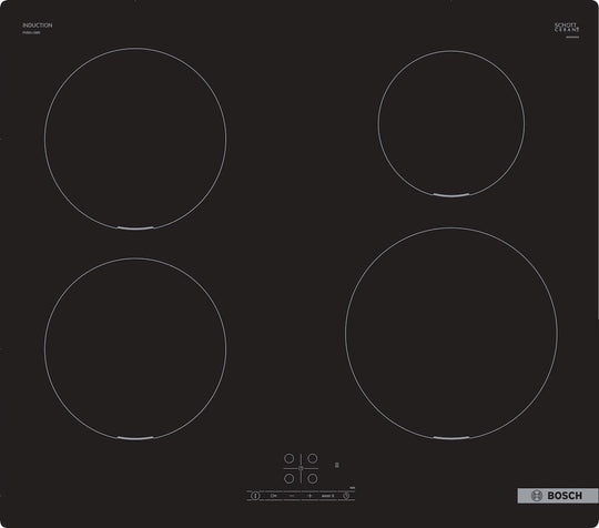 Bosch Series 4, induction hob, 60 cm, Black-PUE611BB5E