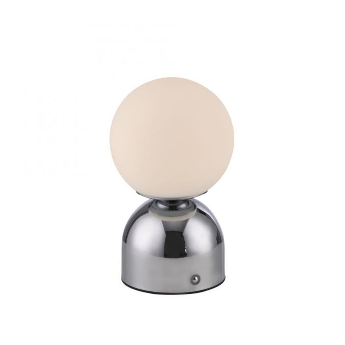 SCHÖNER WOHNEN Collection LED Rechargeable Table Lamp RUDI, chrome , USB charging cable-19218-17