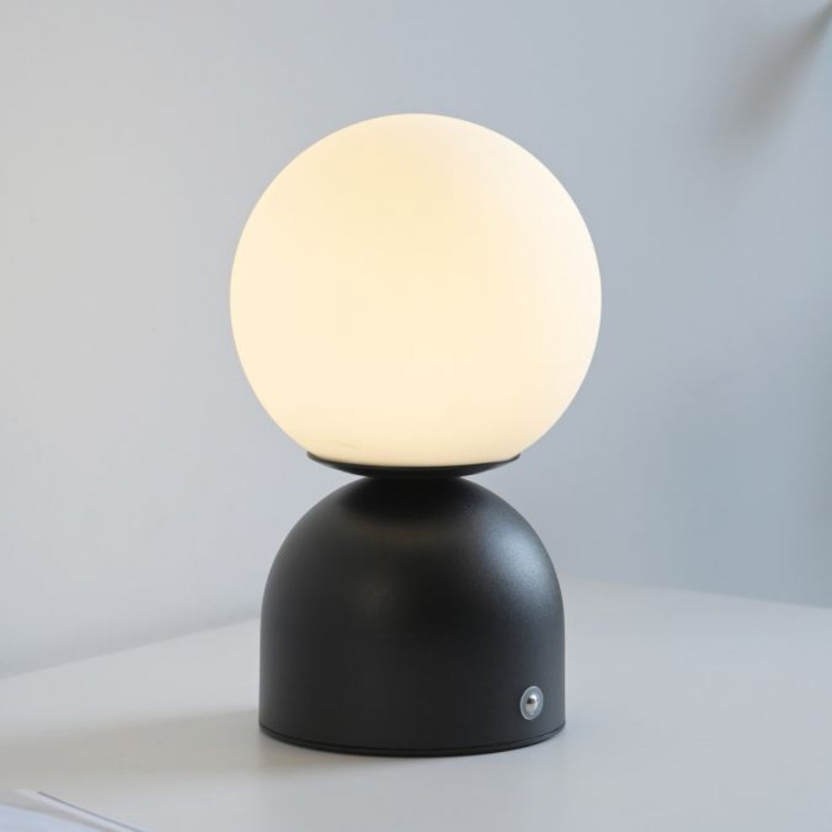SCHÖNER WOHNEN Collection LED Rechargeable Table Lamp RUDI, black , USB charging cable-19218-18