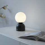 SCHÖNER WOHNEN Collection LED Rechargeable Table Lamp RUDI, black , USB charging cable-19218-18 thumbnail 6