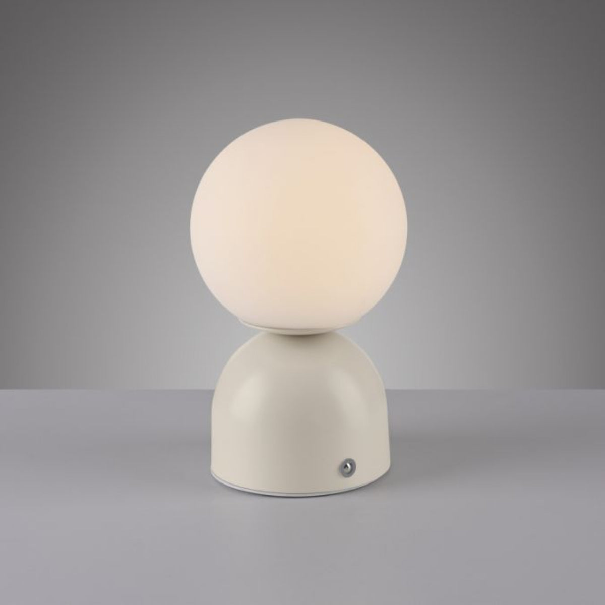 SCHÖNER WOHNEN Collection LED Rechargeable Table Lamp RUDI, SAND, USB charging cable-19218-39