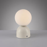 SCHÖNER WOHNEN Collection LED Rechargeable Table Lamp RUDI, SAND, USB charging cable-19218-39 thumbnail 6