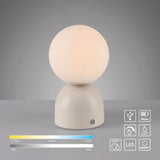 SCHÖNER WOHNEN Collection LED Rechargeable Table Lamp RUDI, SAND, USB charging cable-19218-39 thumbnail 8