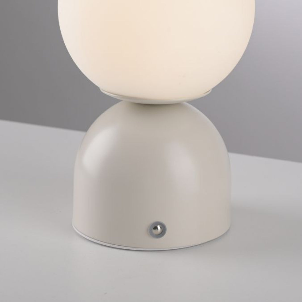 SCHÖNER WOHNEN Collection LED Rechargeable Table Lamp RUDI, SAND, USB charging cable-19218-39