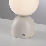 SCHÖNER WOHNEN Collection LED Rechargeable Table Lamp RUDI, SAND, USB charging cable-19218-39 thumbnail 3