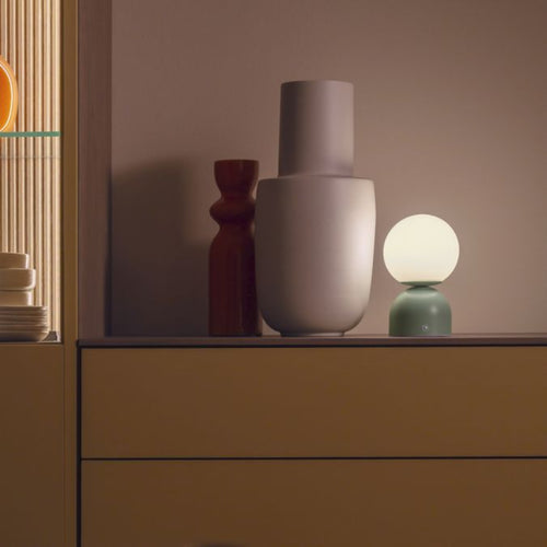 SCHÖNER WOHNEN Collection LED Rechargeable Table Lamp RUDI, Spring Awakening , USB charging cable-19218-43