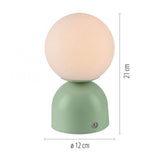 SCHÖNER WOHNEN Collection LED Rechargeable Table Lamp RUDI, Spring Awakening , USB charging cable-19218-43 thumbnail 5